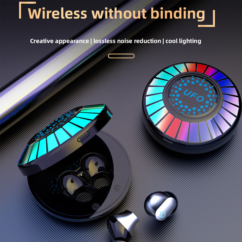 Colorful RGB Light Effect F9 Bluetooth Earphones - Trendytreasures