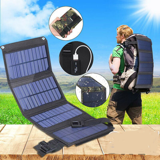 Portable Solar Foldable Battery Panel - Trendytreasures